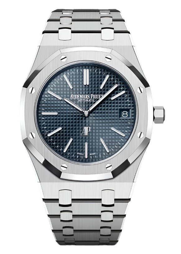 Audemars Piguet - Unworn Royal Oak Jumbo Blue Dial 16202ST