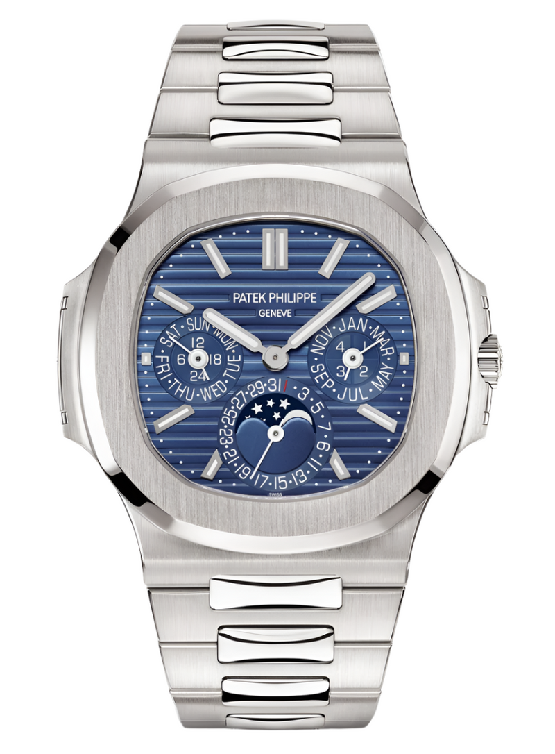 Patek Philippe - Unworn Nautilus Perpetual Calendar Blue Dial 5740/1G-001