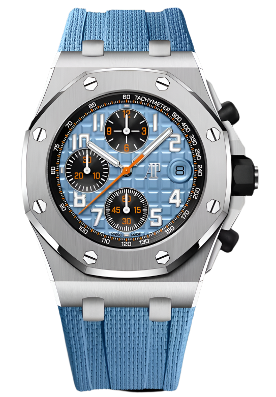 Audemars Piguet - Unworn Royal Oak Offshore Chronograph Blue Dial 26238ST