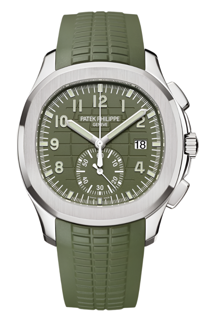 Patek Philippe - Unworn Aquanaut Chronograph Green Dial 5968G-010