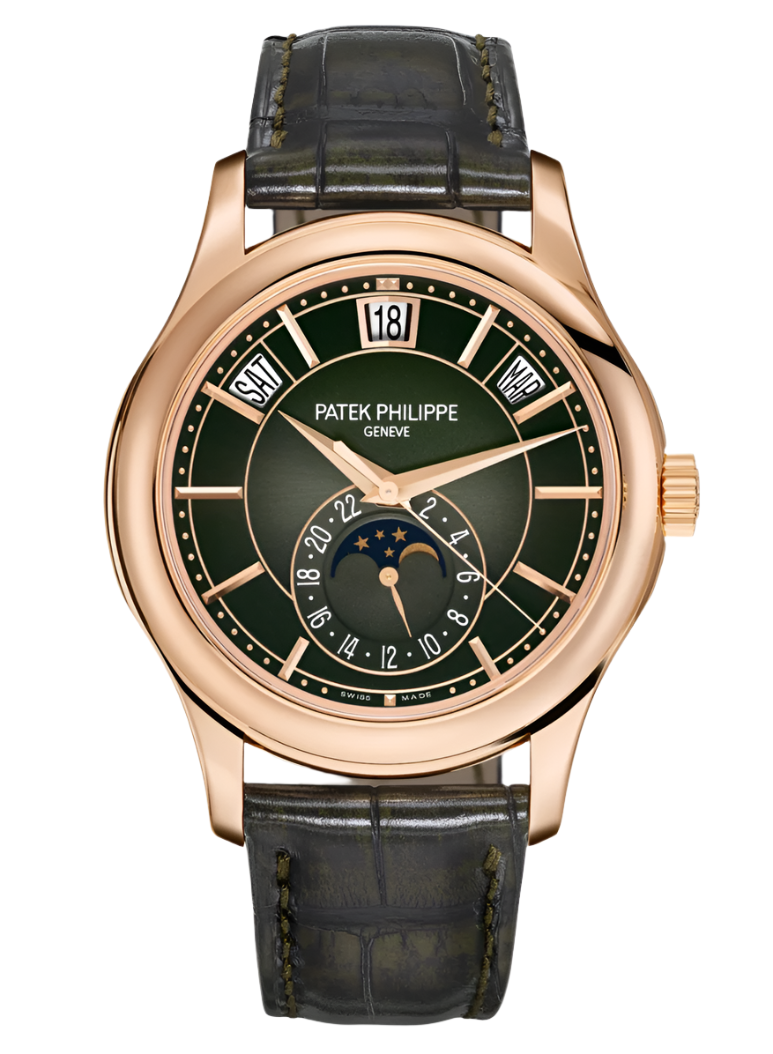 Patek Philippe - Unworn Complications Annual Calendar Green Dial 5205R-011