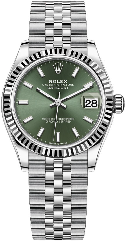 Rolex - Unworn Datejust 31mm Green Dial 278274