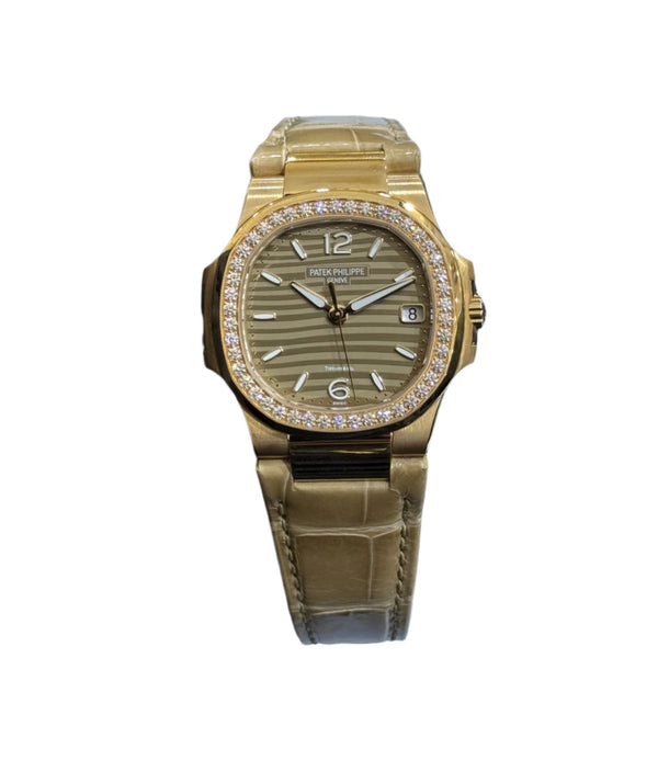 Patek Philippe - Unworn Nautilus 7010R-012 Gold Dial TIFFANY & CO STAMPED