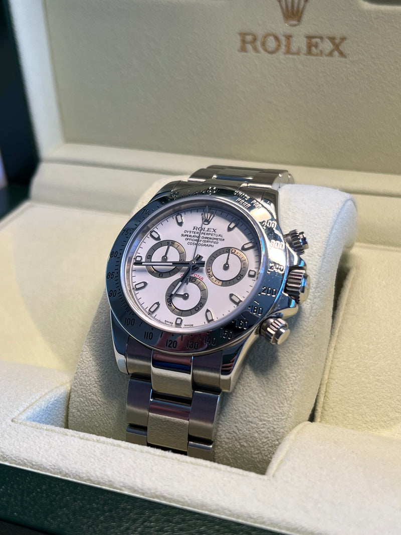 Rolex - Pre-owned Daytona White Dial 116520