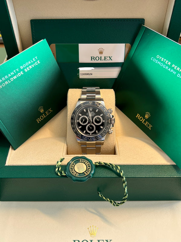 Rolex - Pre-owned Daytona Black Dial 116500LN