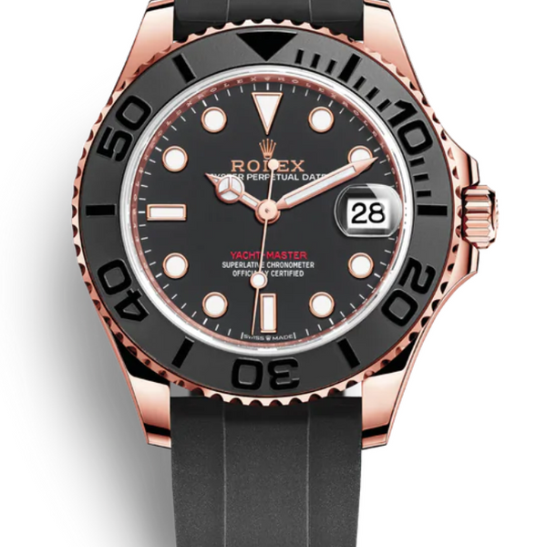 Rolex yacht master discount 37mm rose gold